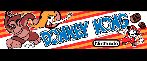 Neon Retro Arcade Donkey Kong