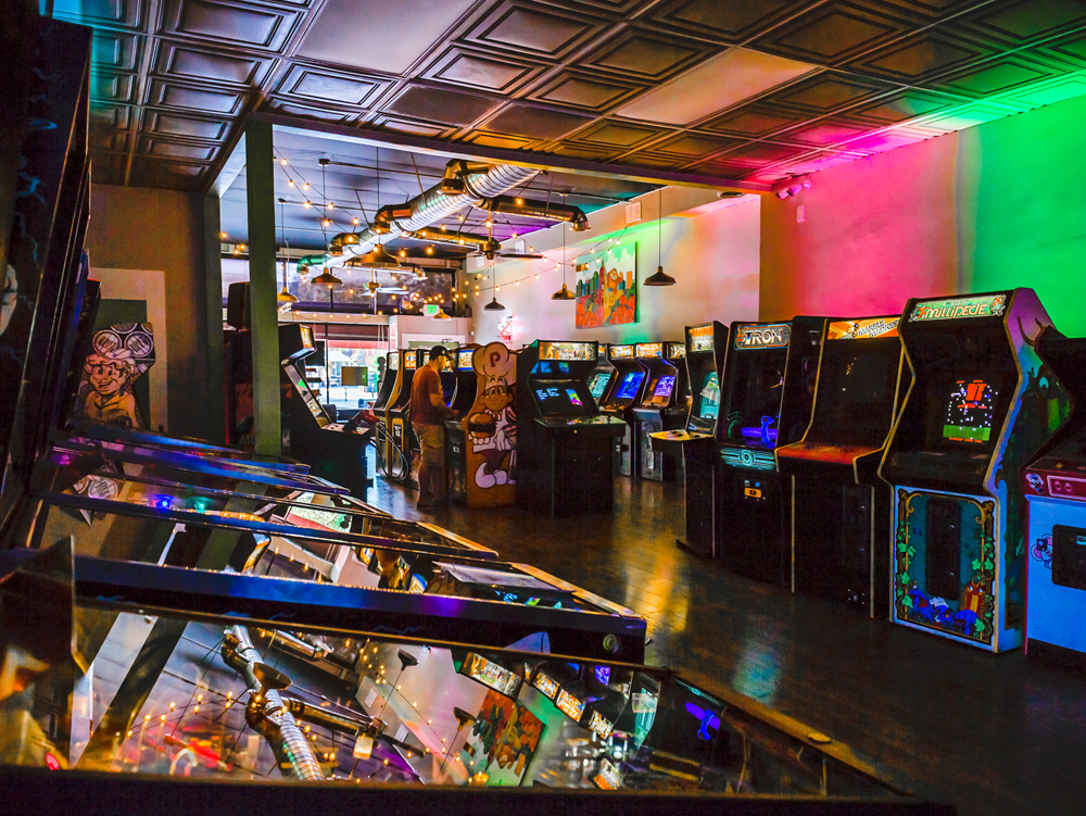 retro arcade store